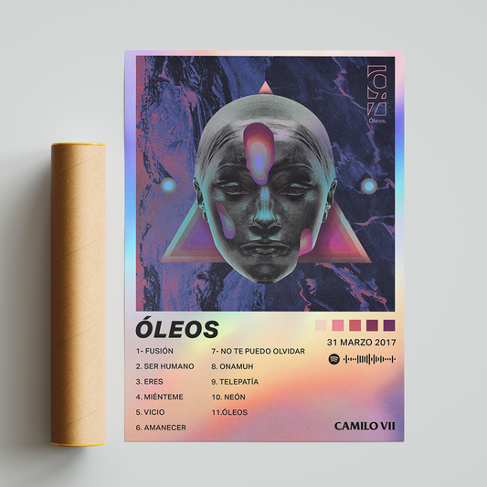 Póster Album Óleos